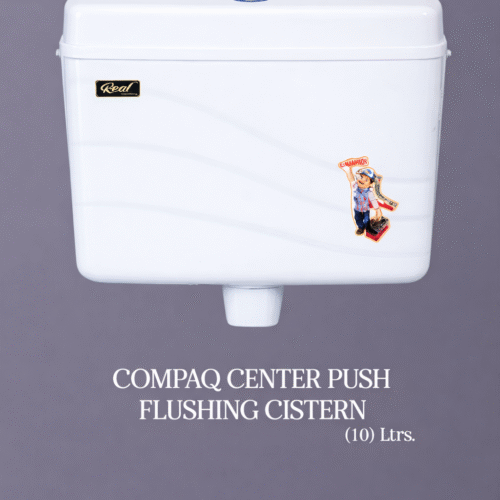Compaq Center Push Flushing Cistern